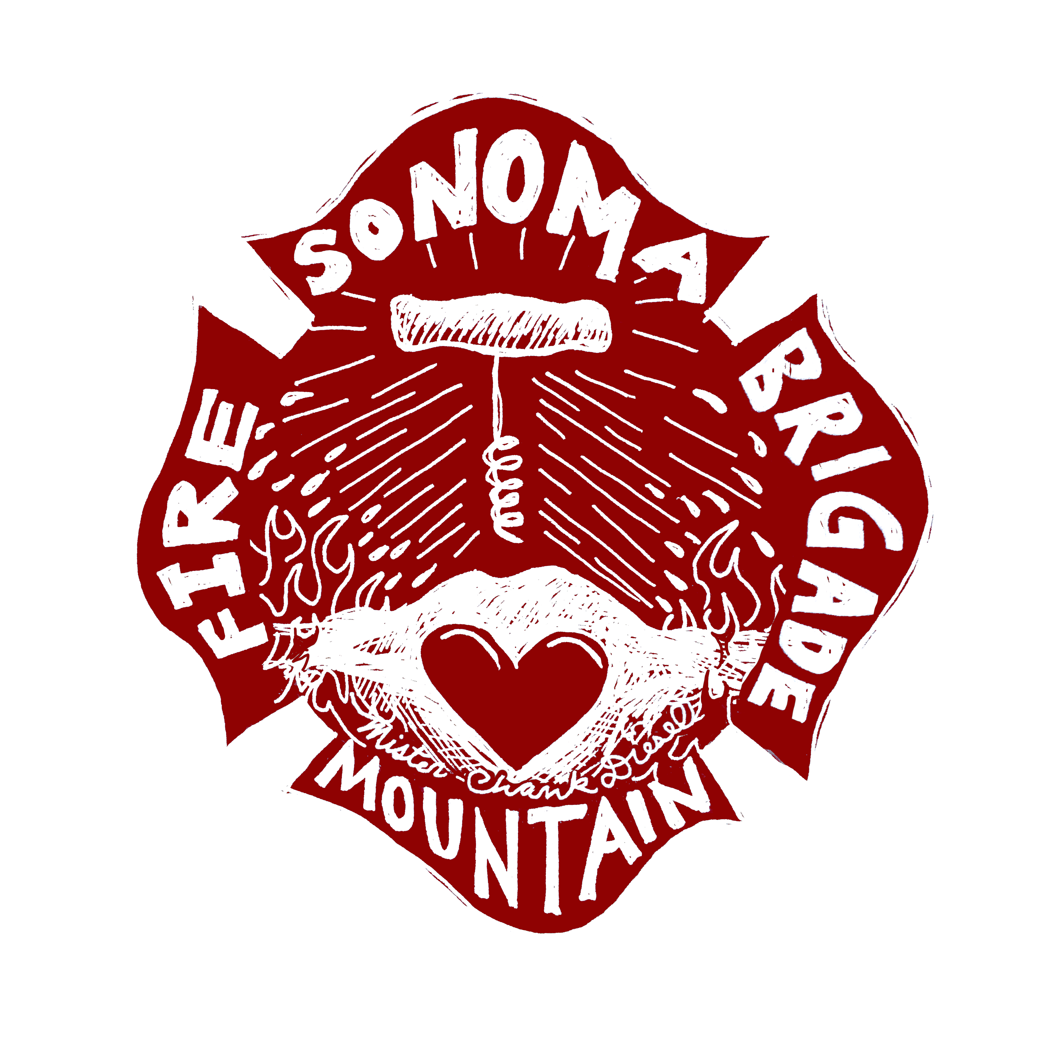 Sonoma Mountain Fire Brigade logo